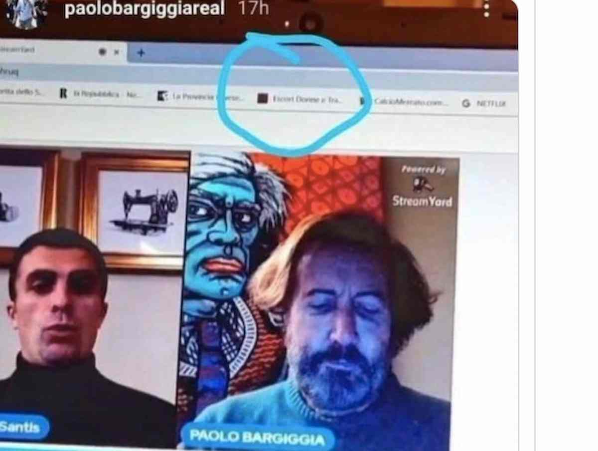 Paolo Bargiggia, sito di escort e trans tra i preferiti del suo pc? Lui smentisce: "Fake chissenefrega"