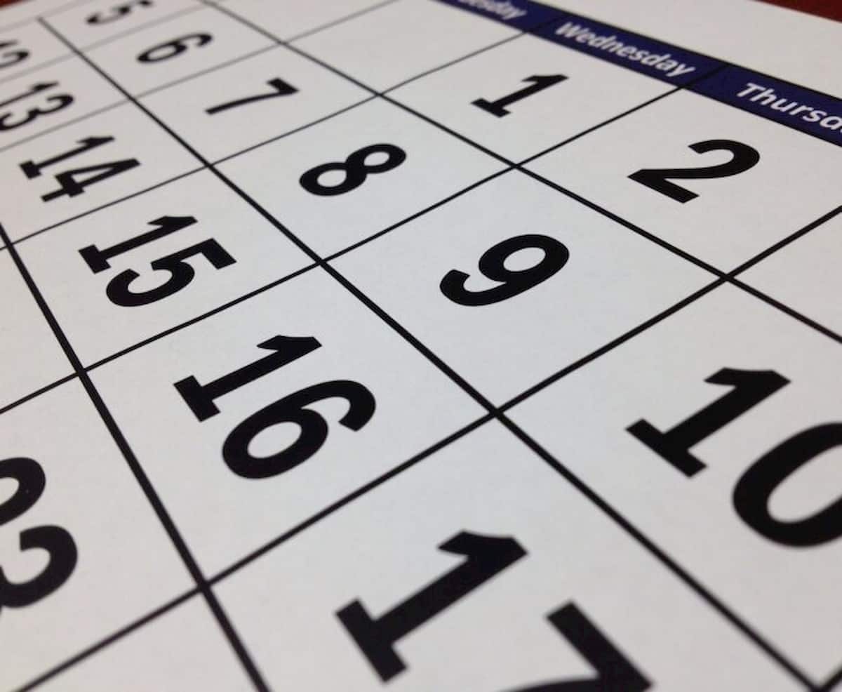 Calendario 2021 festività ponti