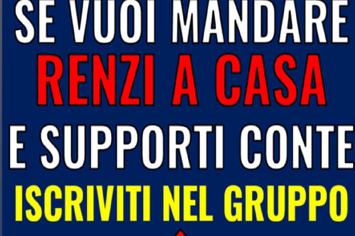 Conte e la storia contro Renzi poi rimossa su Facebook. Palazzo Chigi: "La pagina è stata hackerata"