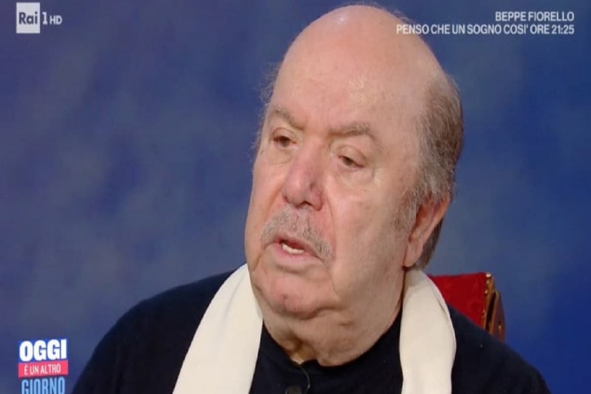 Oggi è un altro giorno, Lino Banfi si commuove in diretta: "Mia moglie lasciò tutto per venire con me"