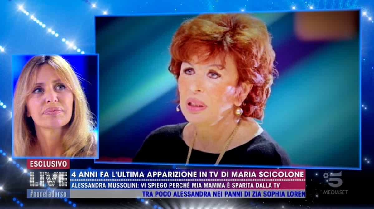 Alessandra Mussolini mama