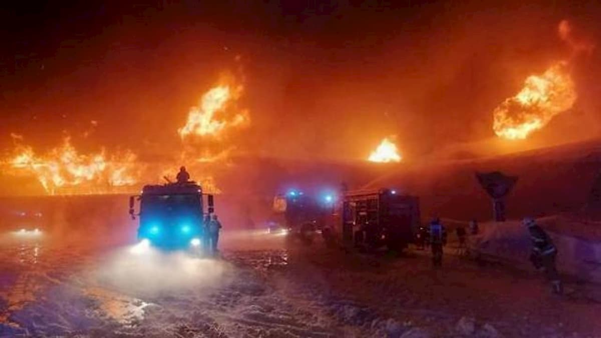 Incendio museo motocicletta Passo del Rombo