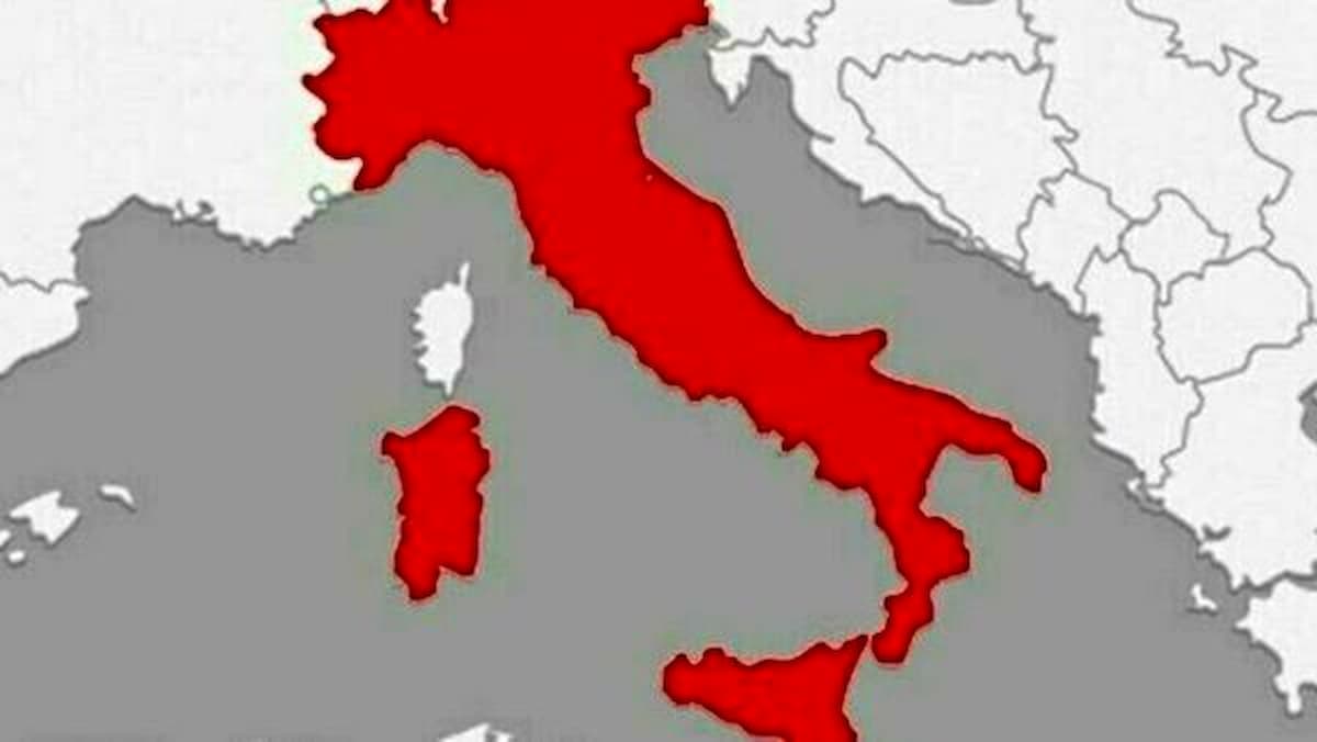 italia zona rossa 1 gennaio 2021