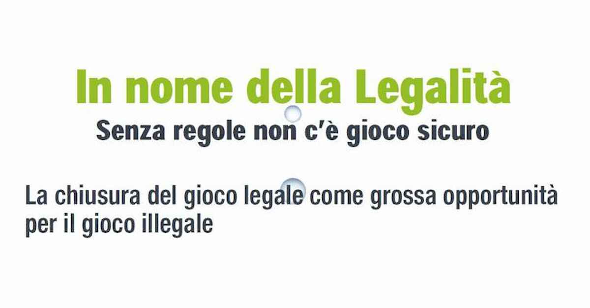Giochi, Codere "in nome della legalità": senza regole non c'è gioco sicuro