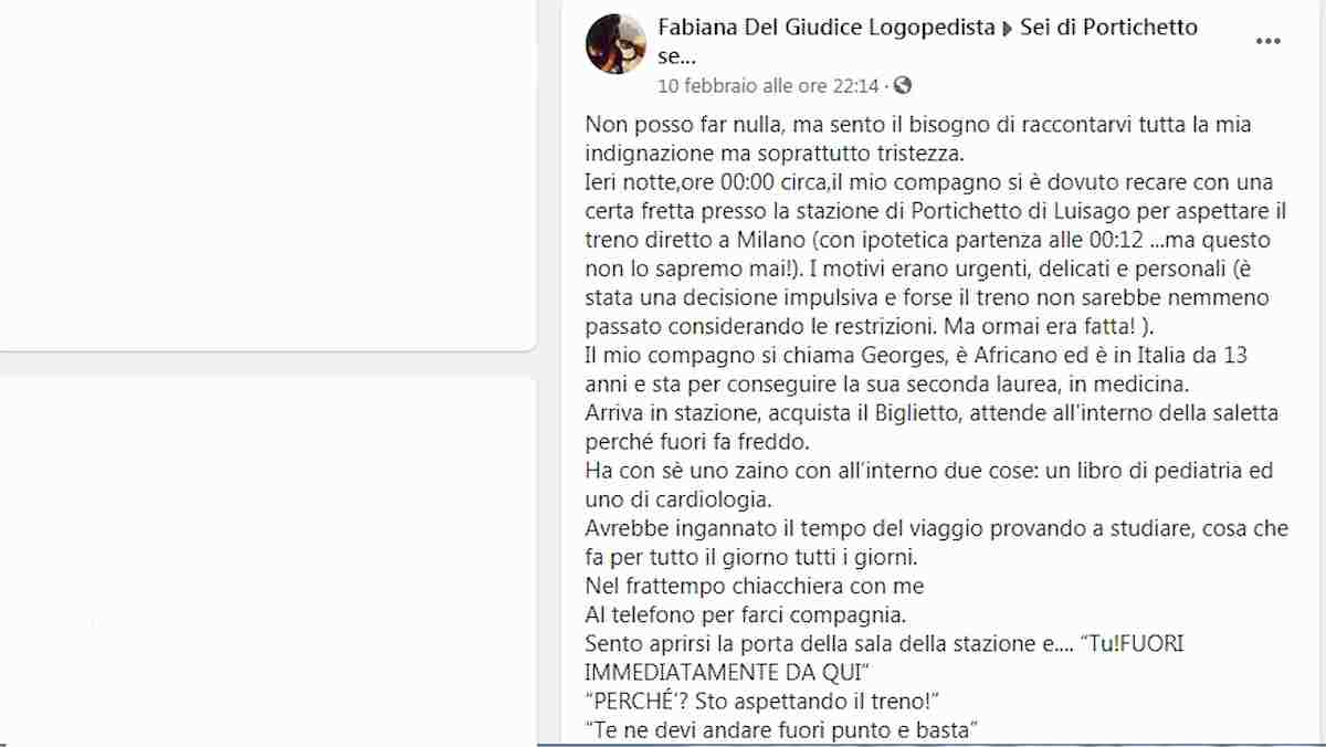 fabiana del giudice su facebook
