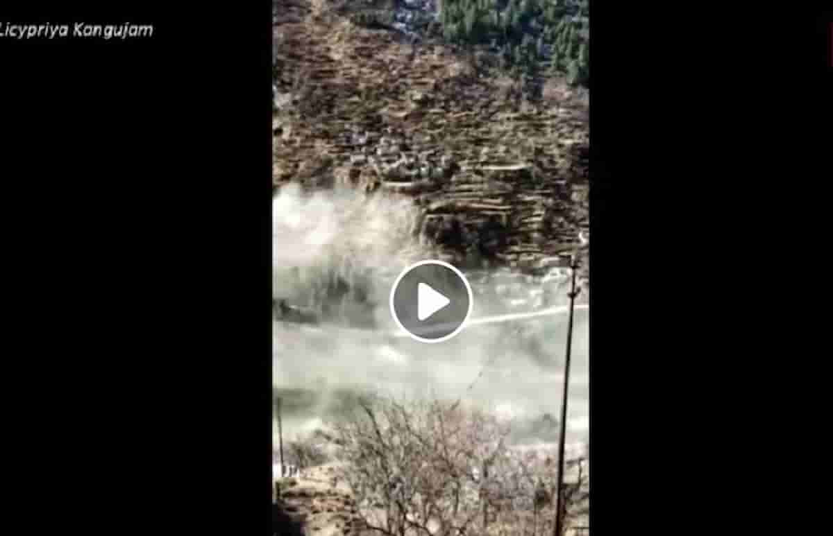 Himalaya: ghiacciaio frana e provoca esondazione di due fiumi in Uttarakhand VIDEO Morti e centinaia di dispersi