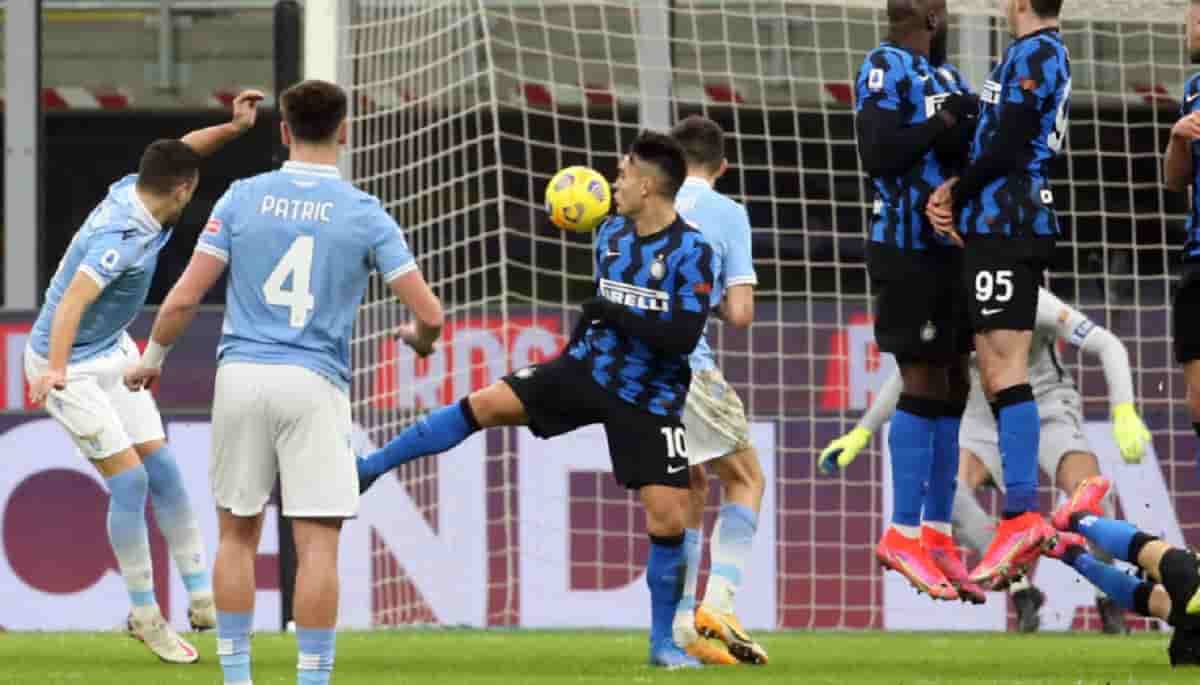 Il gol della Lazio contro l'Inter è di Milinkovic Savic e non di Escalante: ecco perché