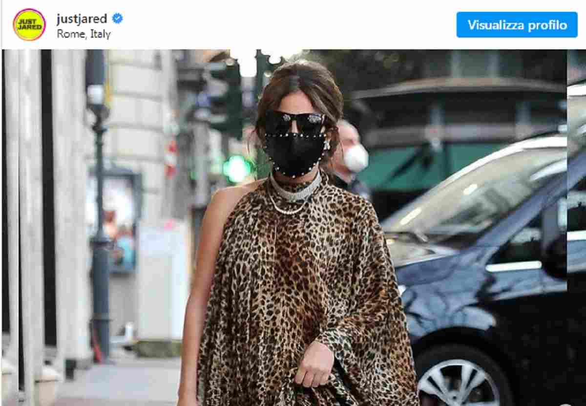 Lady Gaga a Roma, foto Instagram