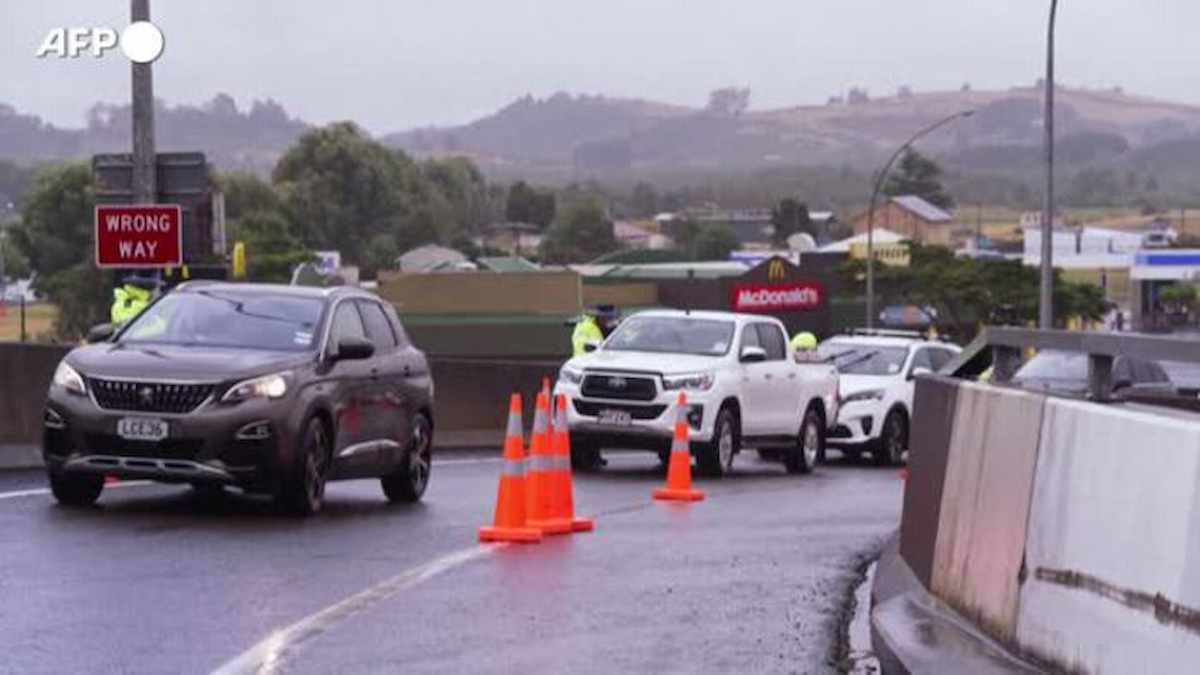 lockdown nuova zelanda foto ansa