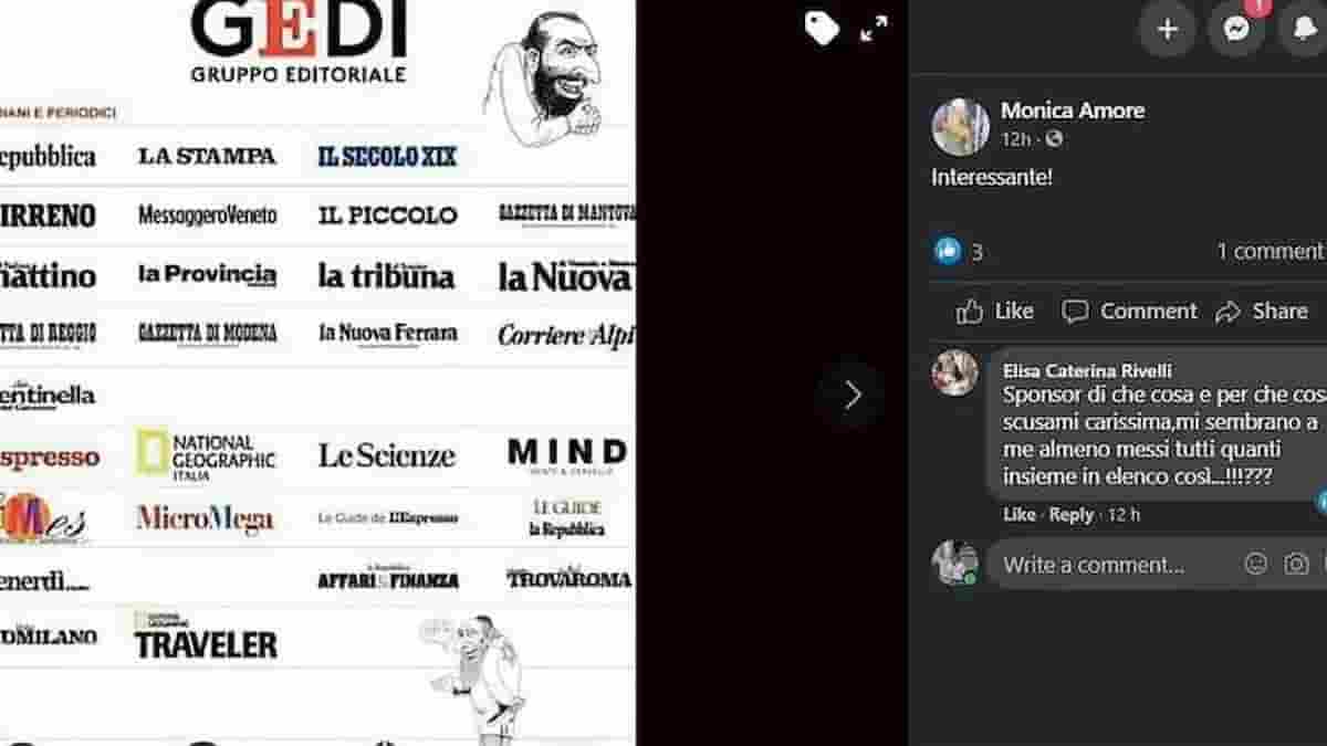 Monica Amore e la vignetta antisemita sul Gruppo Gedi: la comunità ebraica denuncia la consigliera M5s di Torino