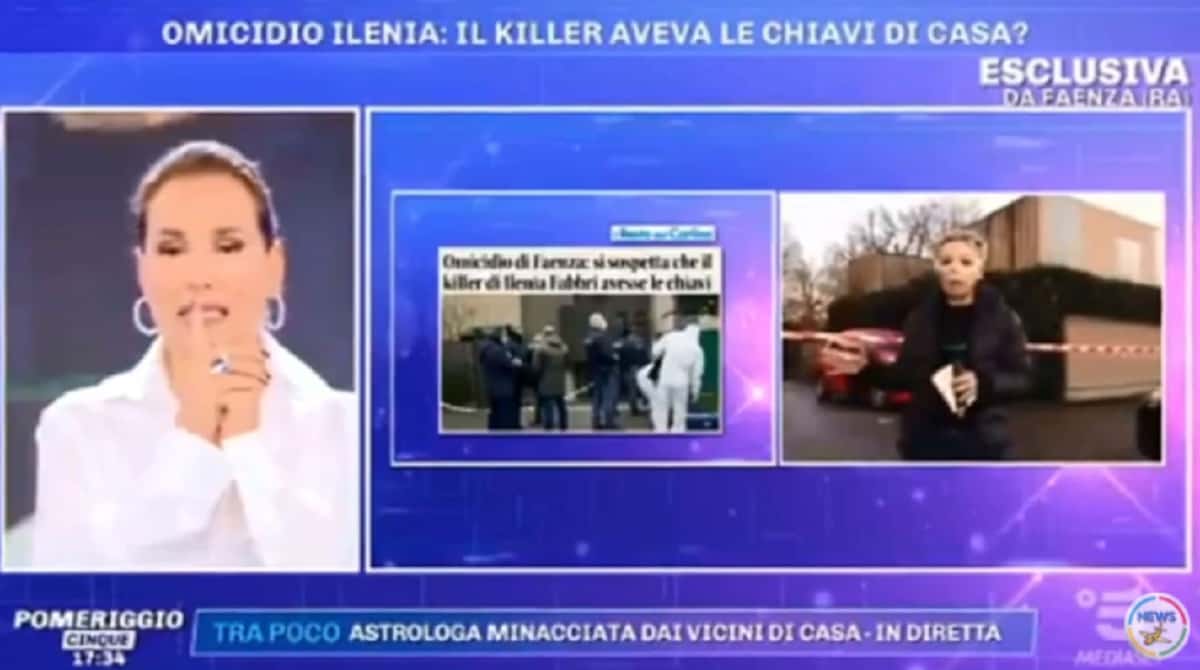 Troupe Pomeriggio 5 aggredita a Faenza dalla figlia di Ilenia Fabbri, Barbara D'Urso: "E' il lavoro"