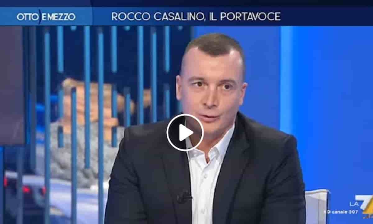 Rocco Casalino a Otto e Mezzo da Lilli Gruber: dà consigli di comunicazione a Draghi... VIDEO