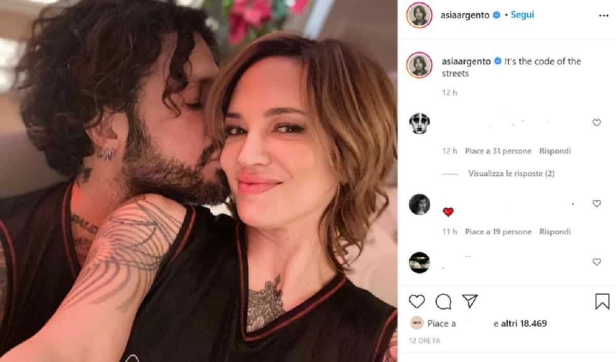 Asia Argento difende Fabrizio Corona: "Non è un assassino, uno stupratore, un mafioso..."