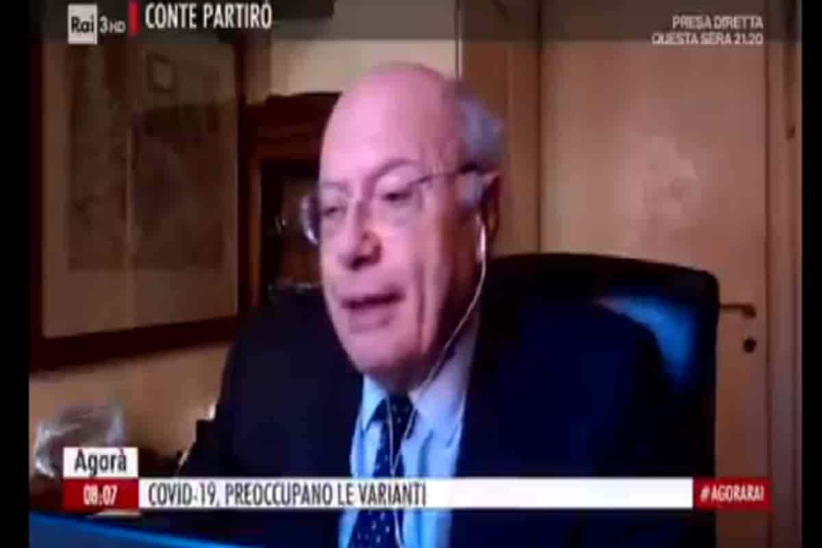 Coronavirus, Massimo Galli: “La variante inglese forse infetta oltre il metro e mezzo”