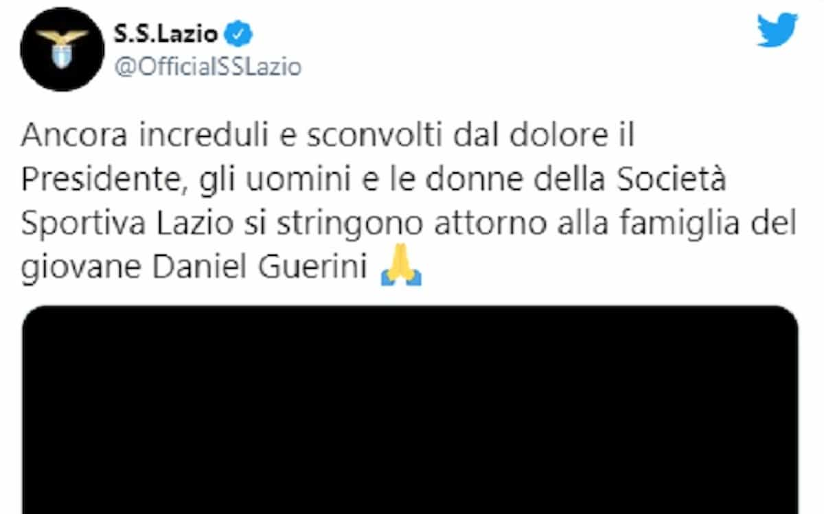 Daniel Guerini, calciatore della Primavera della Lazio, morto in incidente: schianto frontale a Roma