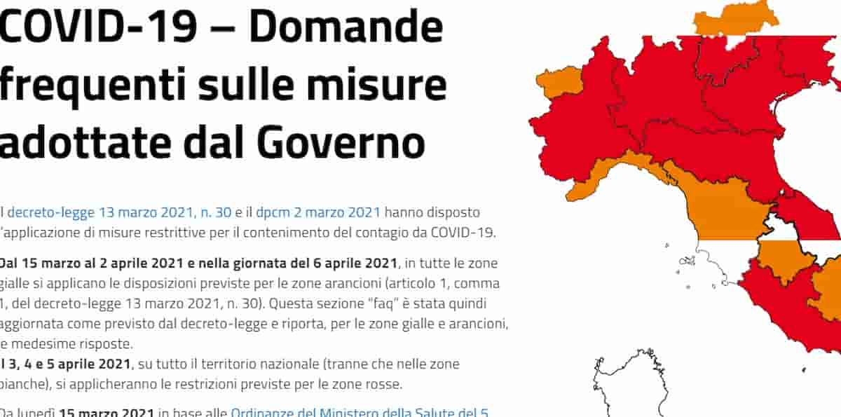 Faq governo aggiornate, regole e cosa si può fare dal 15 marzo: spostamenti, seconde case, sport, ristoranti