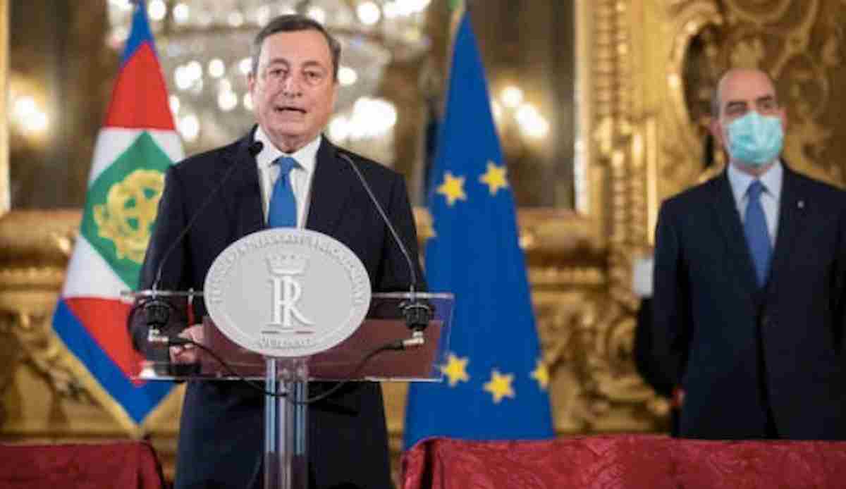 Mario Draghi: "Covid, con vaccini la via d'uscita non è lontana. fiducioso" VIDEO