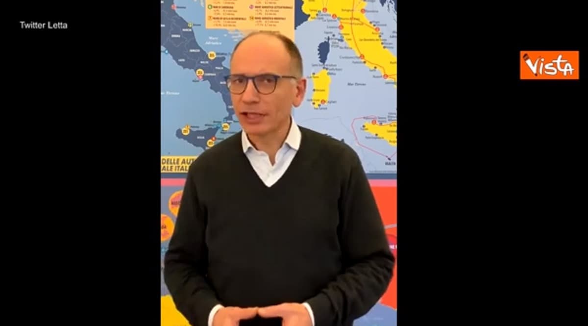 Enrico Letta si candida alla guida del Pd: "Lo aiuterò per amore della politica" VIDEO