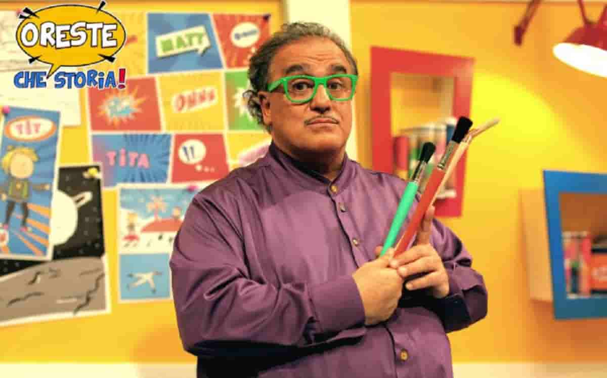 Oreste Castagna torna su Rai Yoyo e RaiPlay con "Oreste, che storia!": ecco quando