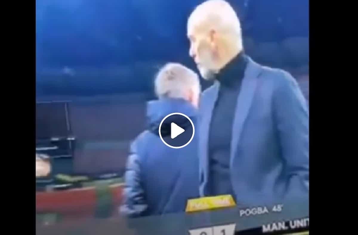 Pioli insulta Solskjaer dopo Milan-Manchester United VIDEO fuorionda: "Good times un caz.., cogl...e"