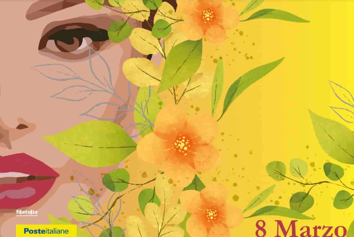 Poste Italiane celebra anche quest'anno la Festa della donna con una cartolina filatelica e un annullo speciale