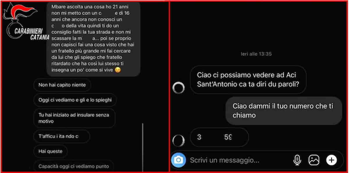 Aci Catena, maxi rissa in piazza con catene e mazze da baseball: tutto nasce da insulti su Houseparty