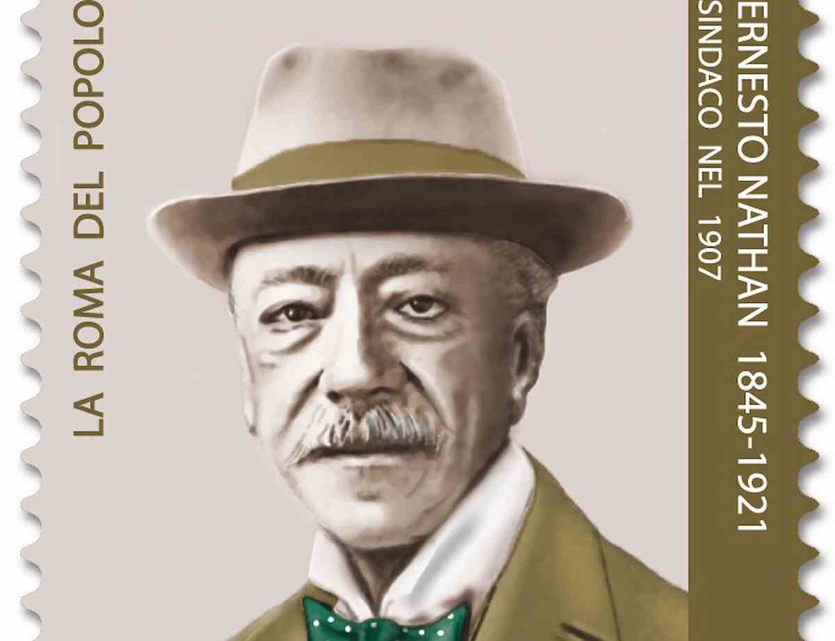 Ernesto Nathan, il francobollo di Poste omaggio al sindaco di Roma a 100 anni dalla sua scomparsa