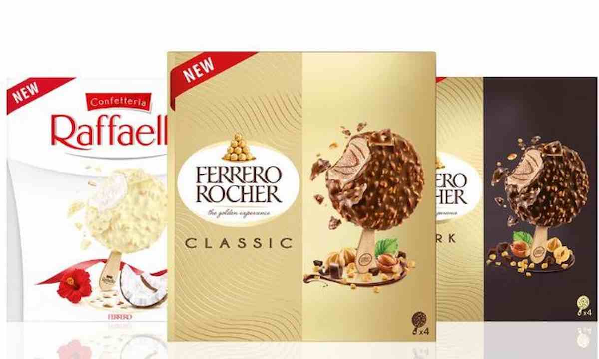 Ferrero sbarca nel mondo dei gelati: arrivano lo Stecco Rocher e i ghiaccioli Estathé