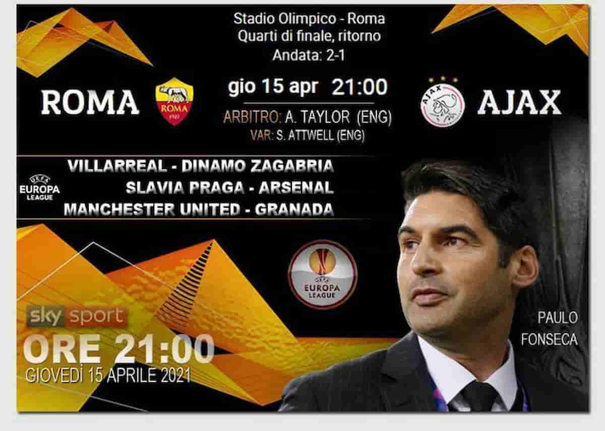 Roma-Ajax Europa League