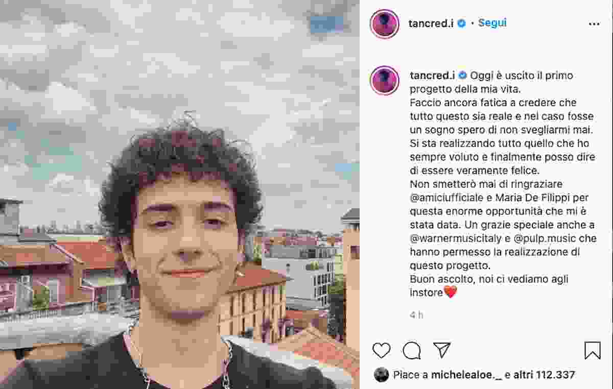 Tancredi Cantù Rajnoldi chi è, età, altezza, fidanzata, canzone Las Vegas, figli, vita privata, il padre e la Maison Giorgio Armani, vero nome, biografia, Instagram, Amici 20 e carriera tv