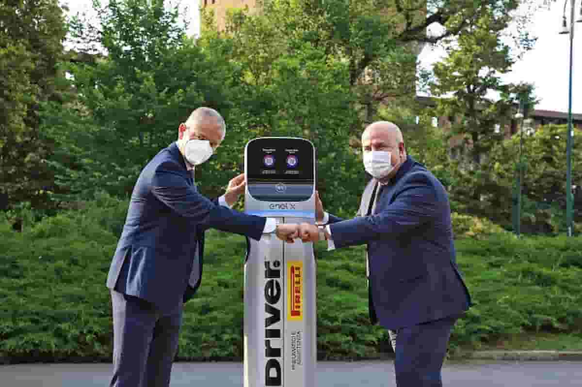 Enel X e Pirelli insieme: ricarica per le auto elettriche presso i gommisti Driver