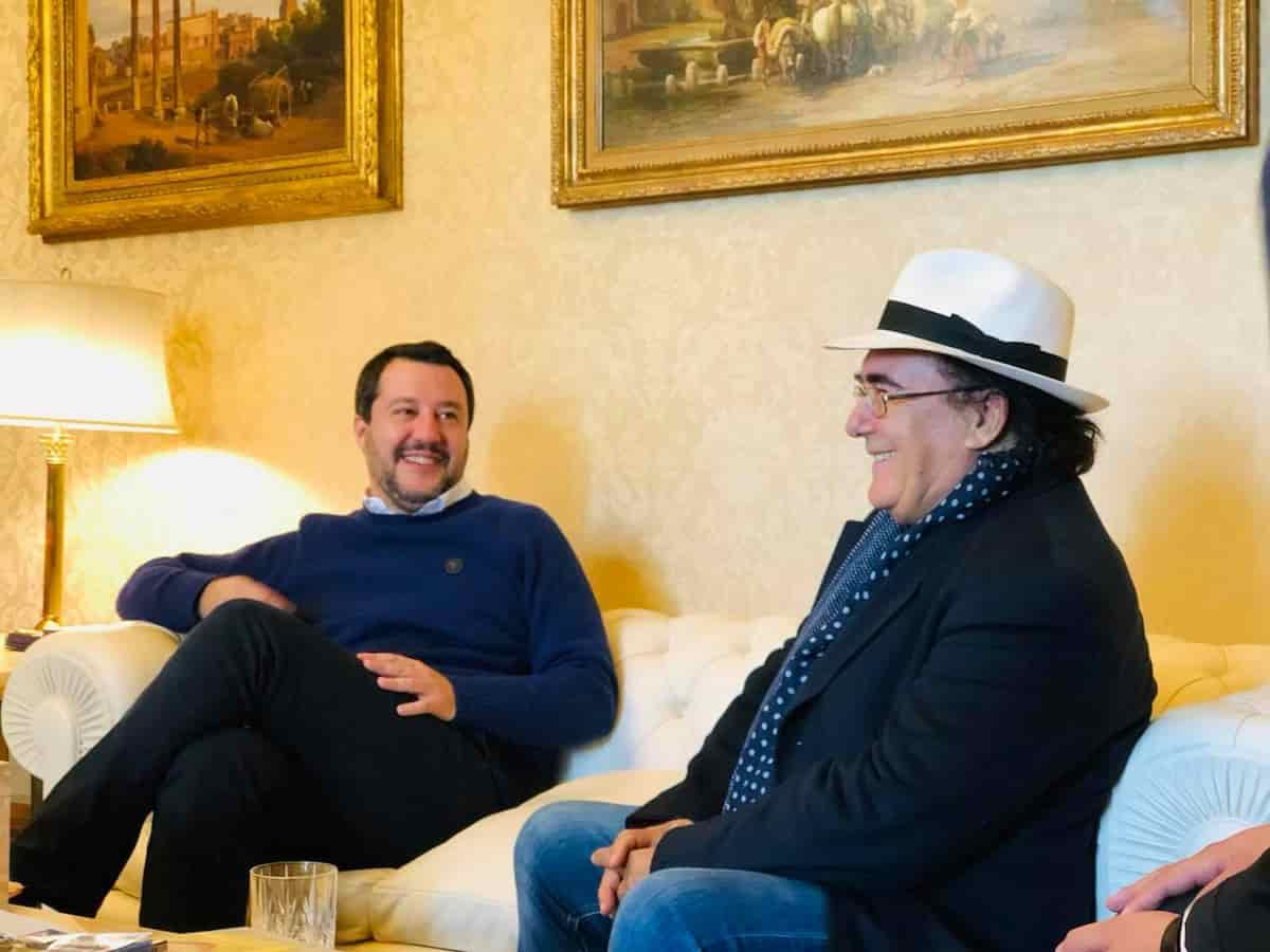 Al Bano Matteo Salvini