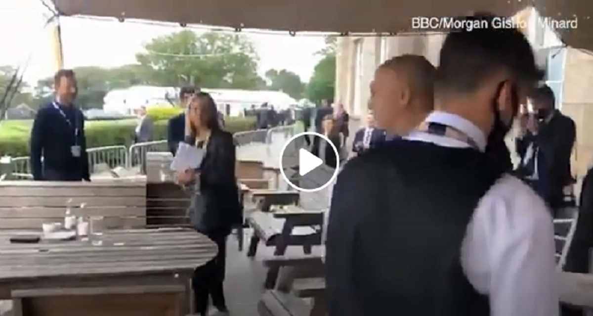 joe biden in hotel