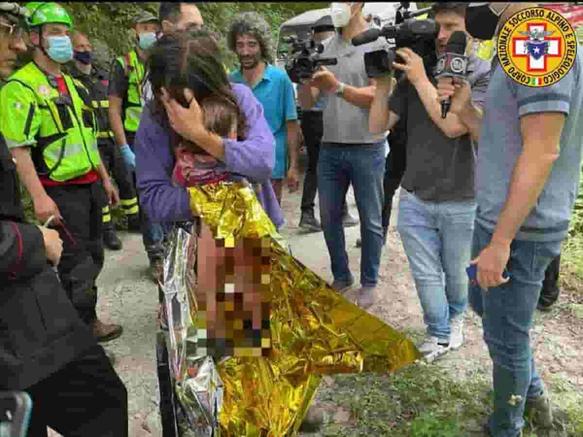 Nicola Tanturli ritrovato vivo dal giornalista Rai Giuseppe Di Tommaso: bambino scomparso era in una scarpata