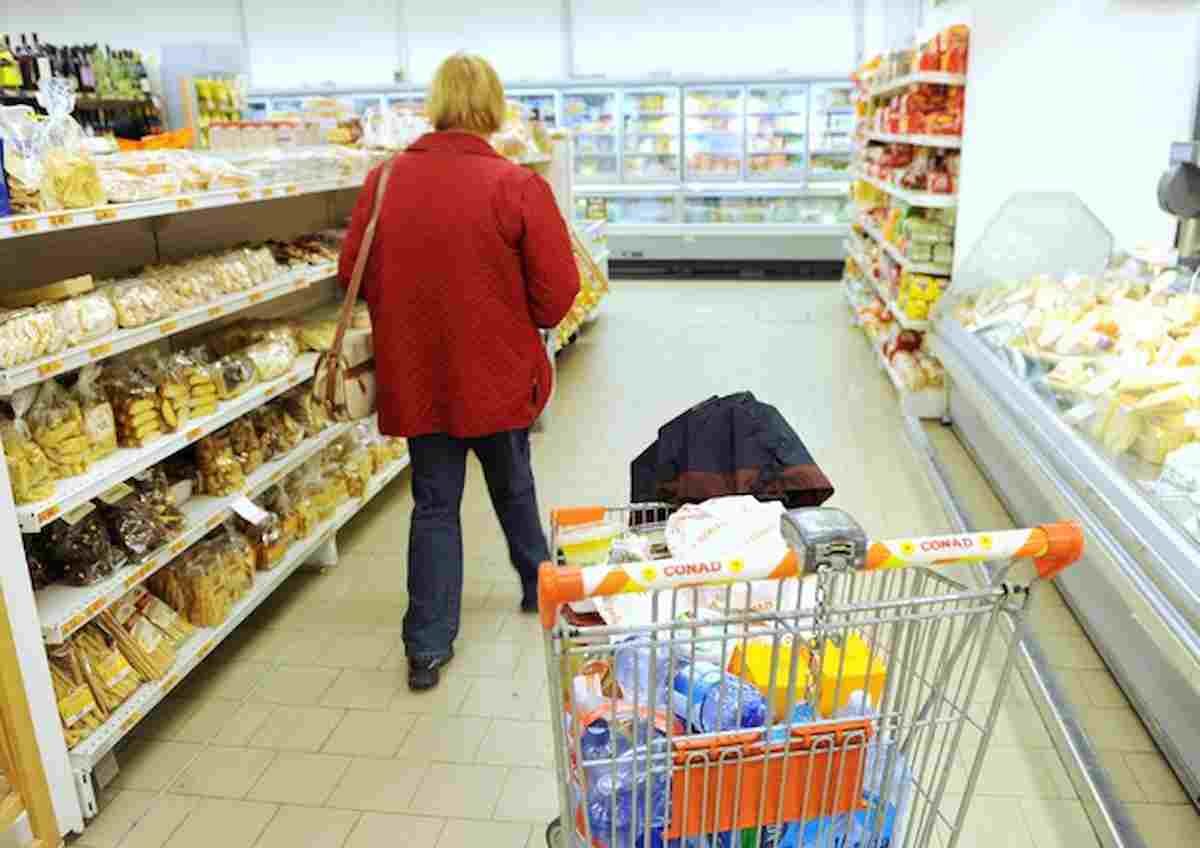 supermercato, foto ansa