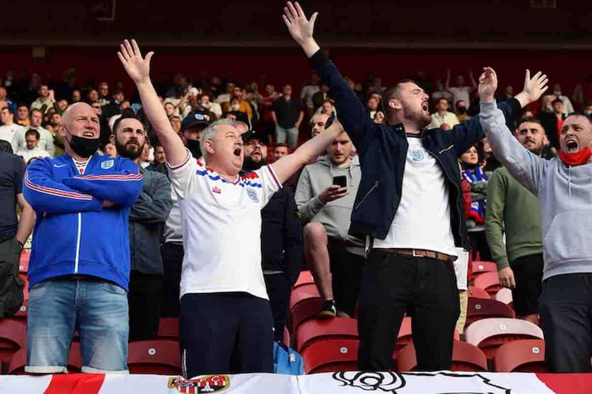 Inghilterra-Austria buu