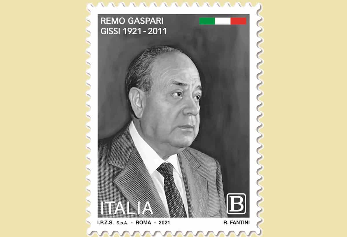 francobollo Remo Gaspari