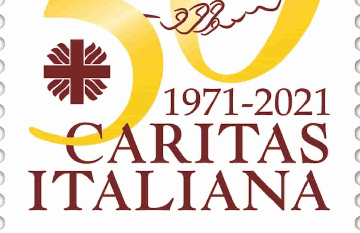 Francobollo Caritas per i 50 anni dalla fondazione: valore, tiratura, vignetta, FOTO