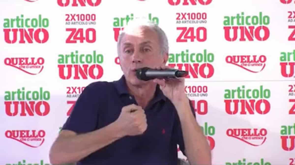 Marco Travaglio contro Mario Draghi, amico del popolo contro figlio di papà, fra massoni e servizi segreti