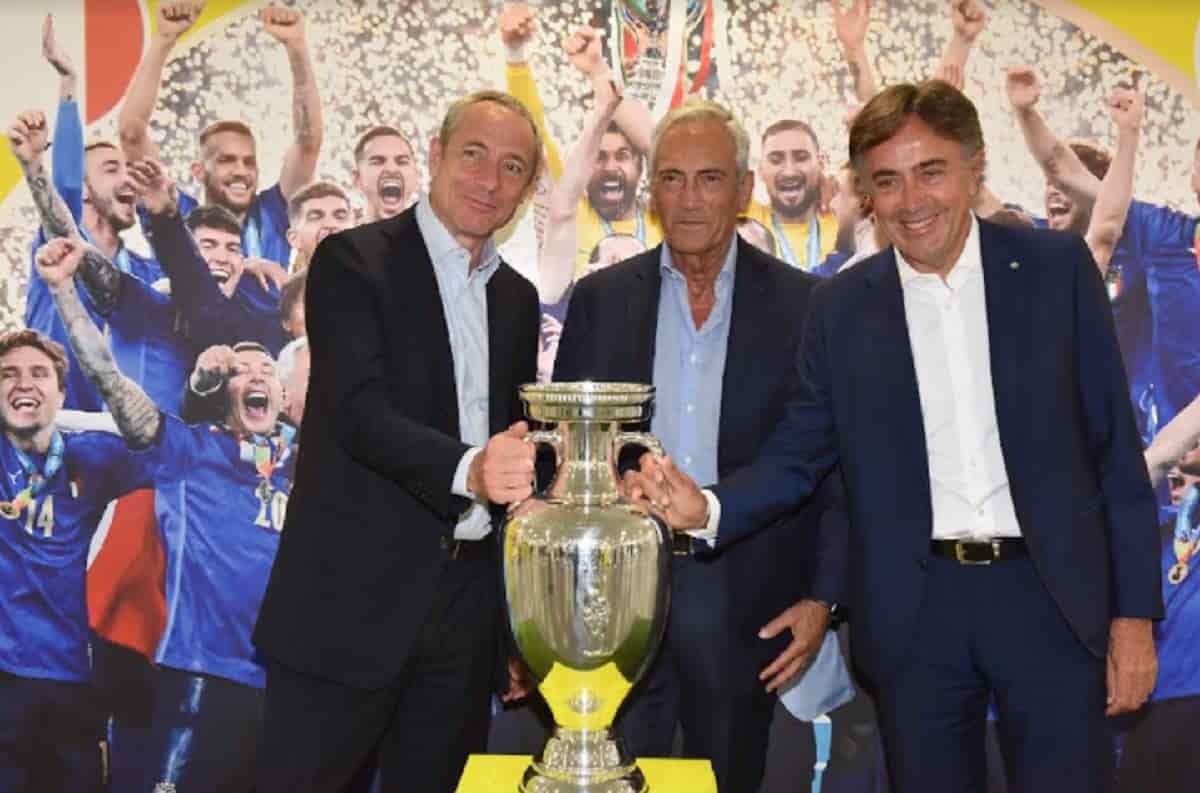 Gabriele Gravina (Figc): "Grazie a Poste. Ora l'obiettivo è la qualificazione ai Mondiali"