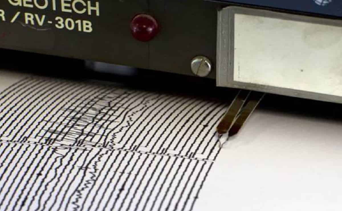 Terremoto stretti di Messina, scossa magnitudo 3 davanti alla costa della Calabria