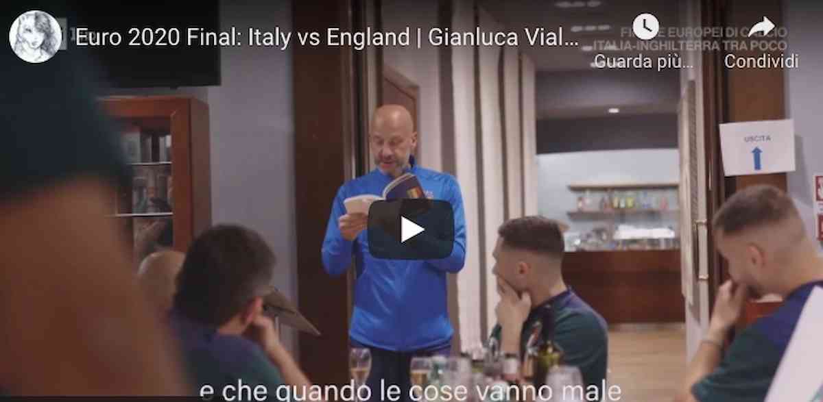 Gianluca Vialli, discorso motivazionale da brividi prima della finale tra Italia e Inghilterra VIDEO