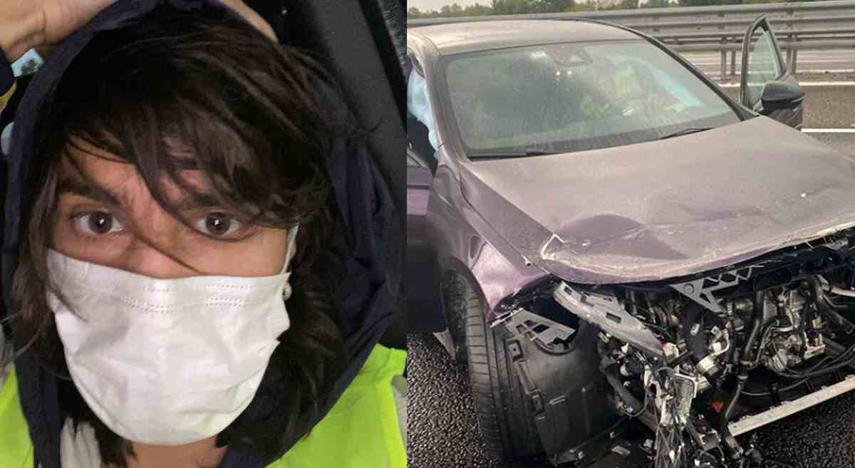 Tedua, grave incidente stradale per il rapper: le foto su Instagram. "Caronte non era il mio turno"