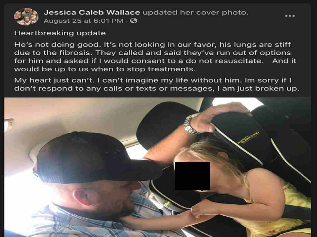 caleb wallace moglie