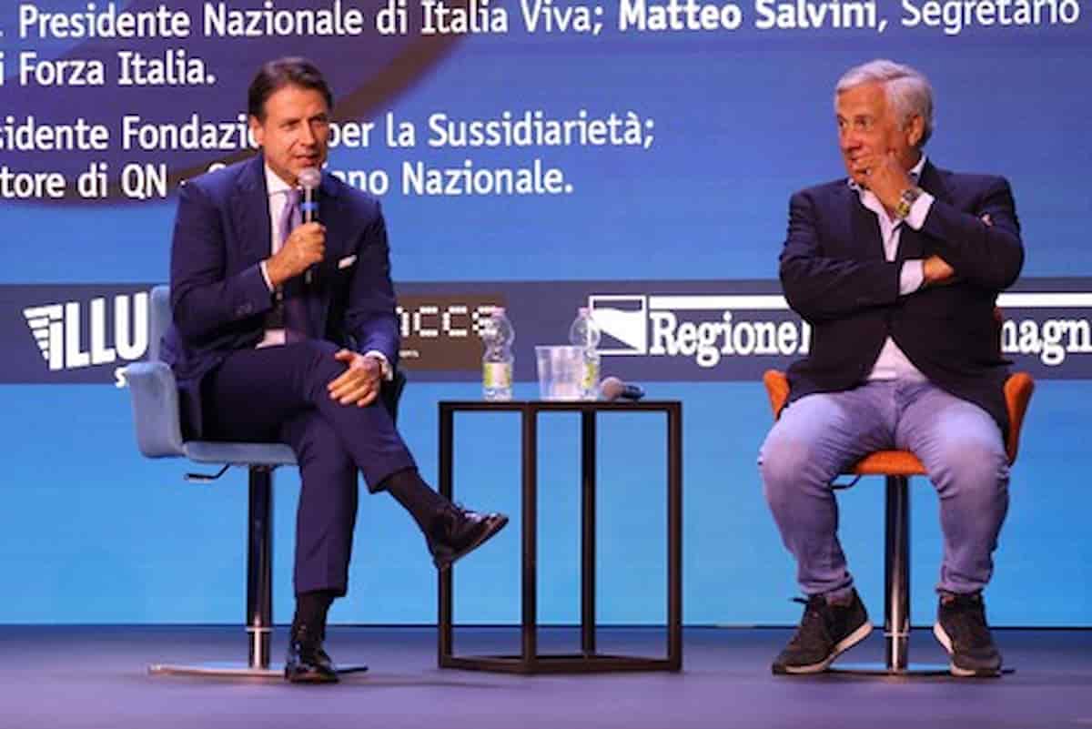 A Rimini Cl, cifre record. Storico l’incontro dei leader dei partiti. Tutti contro Conte, avvocato dei talebani