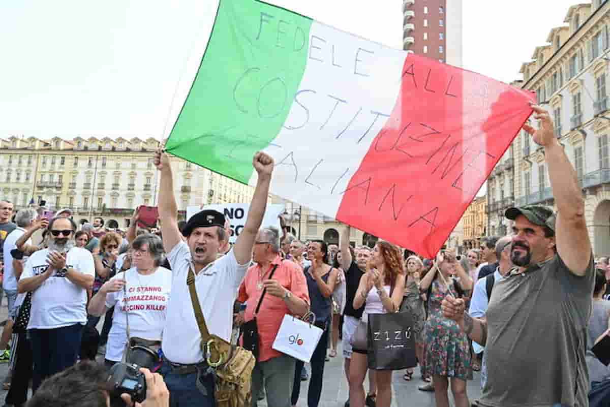 no green pass costituzione