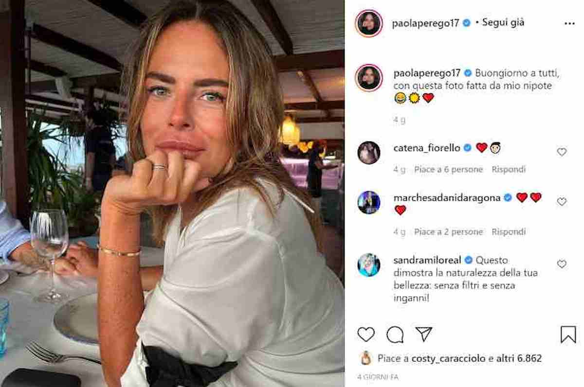 paola perego foto instagram