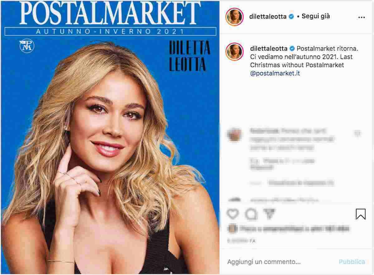 Postalmarket il ritorno: in edicola in autunno con Diletta Leotta in copertina