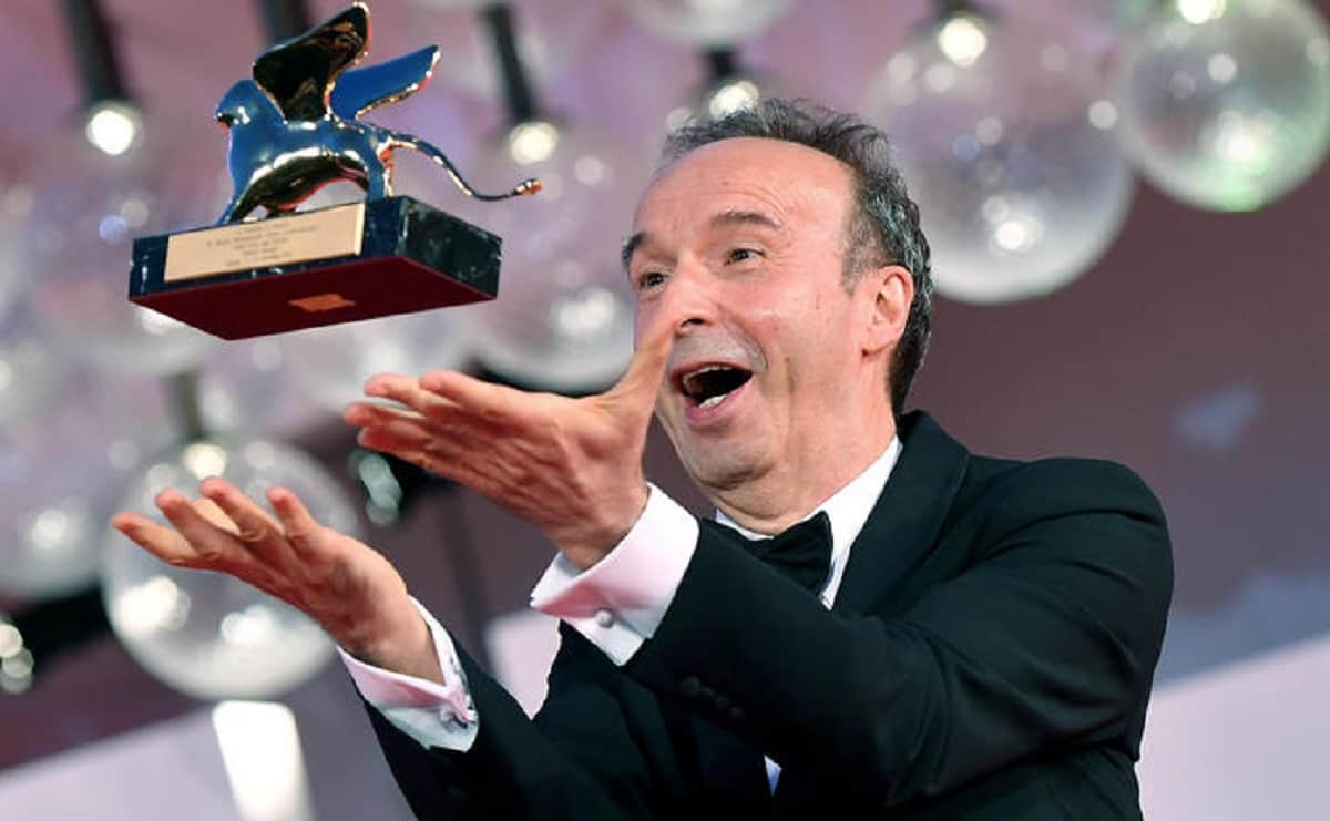 Roberto Benigni Leone d'Oro alla carriera: "Mattarella resti qualche anno in più" VIDEO