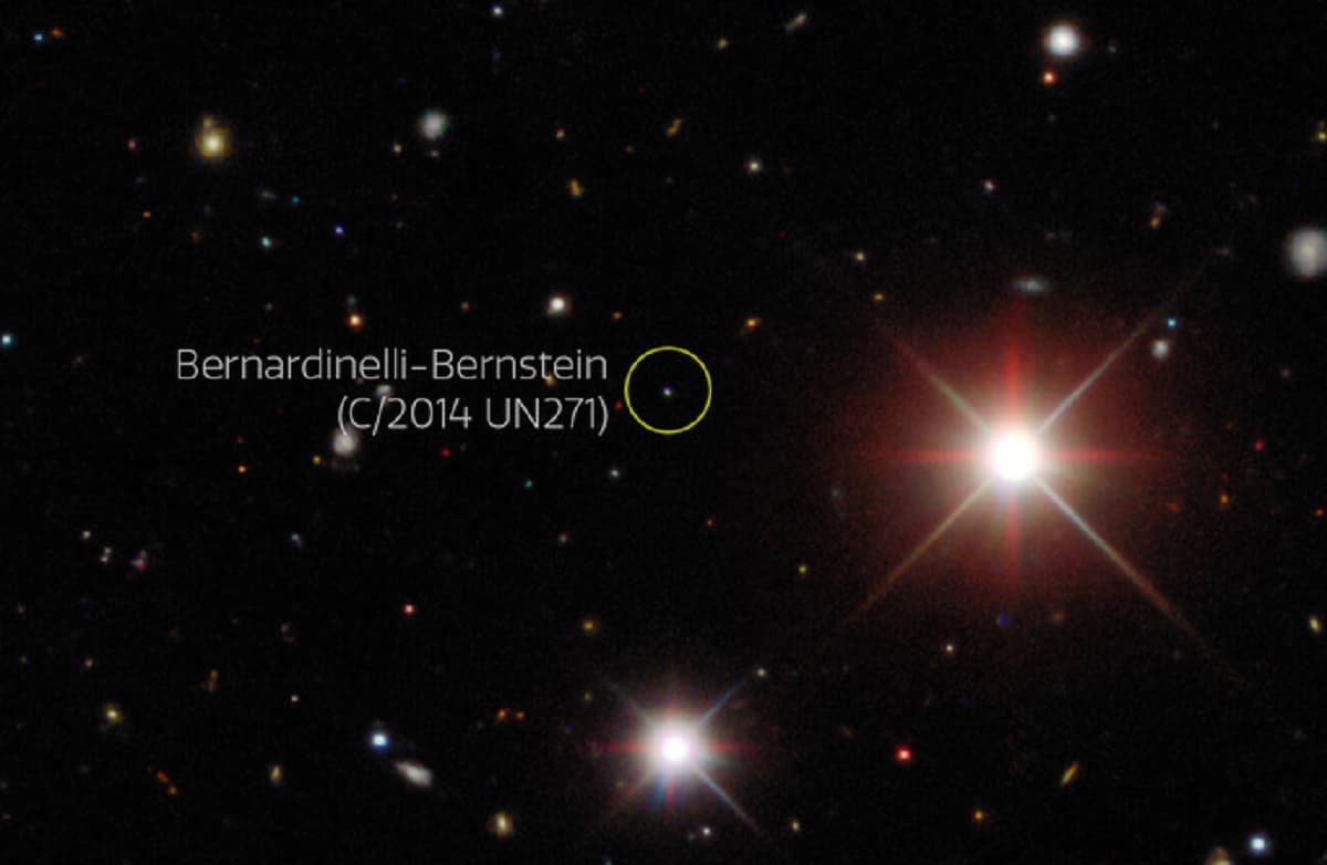 Bernardinelli-Bernstein, nel 2031 nel nostro Sistema Solare passerà la cometa più grande mai vista